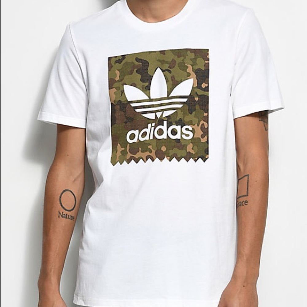 Adidas Camo Logo T-shirt